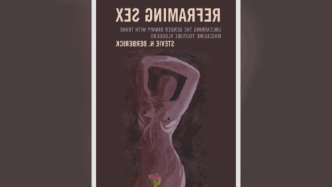 《重构性别:与跨性别男性一起忘却二元性别》一书的封面